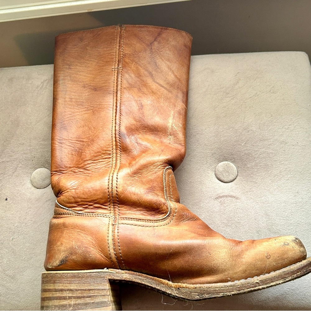 Classic Vintage Frye Campus Boots - Picture 8 of 16